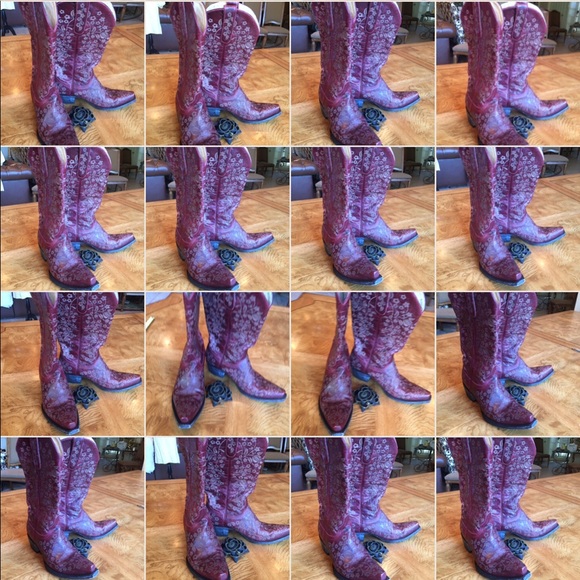 Yippee Kay Yay Old Gringo Red & Cream Boots! - Picture 13 of 16